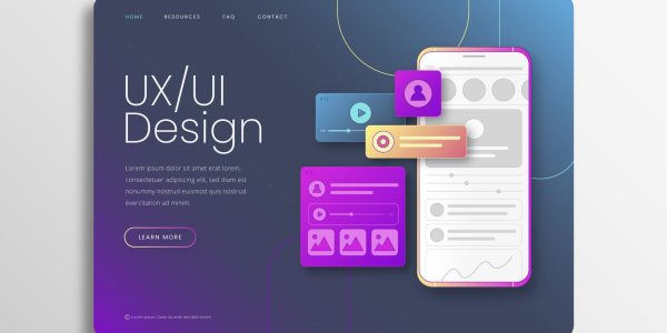 website interface design